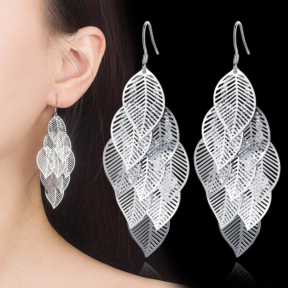 NEW S925 Sterling Silver Color Simple Round Bling CZ Zircon Stone Stud Earrings Fashion Jewelry Korean Earrings for Women Girl - Uknowucme