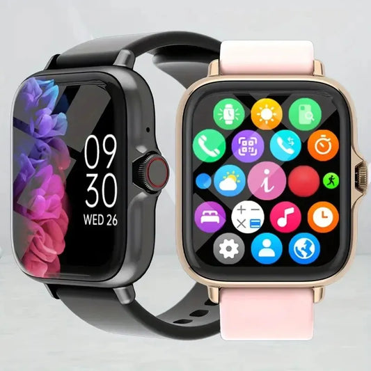 Smartwatch, Wireless Calling/dialing, Multi-sport Mode, Incoming Call Alert & Rejection, Short Message Alert, Message Alert View - Uknowucme