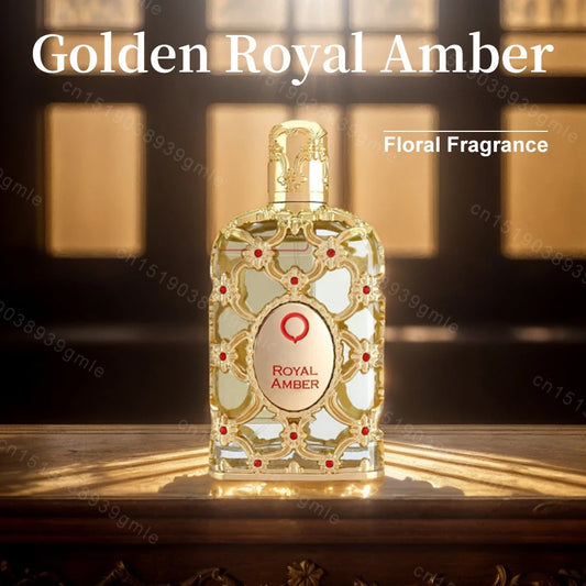 100Ml Original Arab Perfumes Eau De Parfum Female Fragrance Perfume man Royal Amber Parfume Cologne Perfume for Men Women - Uknowucme