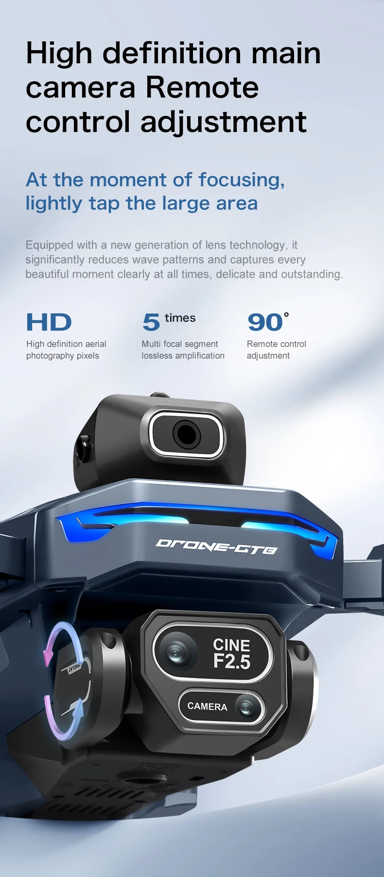 2025 New GT8 Drone GPS 8K Professional HD 360° Dual Cameras 5G WIFI Brushless Motors Obstacle Avoidance Foldable Quadcopter Toys - Uknowucme