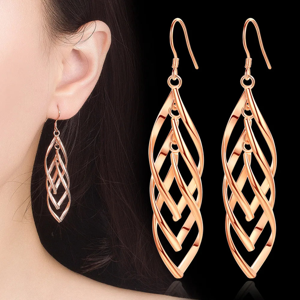 NEW S925 Sterling Silver Color Simple Round Bling CZ Zircon Stone Stud Earrings Fashion Jewelry Korean Earrings for Women Girl - Uknowucme