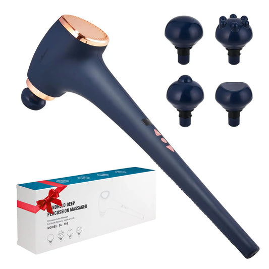 Massage Gun, Muscle Massage Gun for Athletes Handheld Electric Deep Tissue Back Massager, Percussion Massage Gun, Neck Back Mass