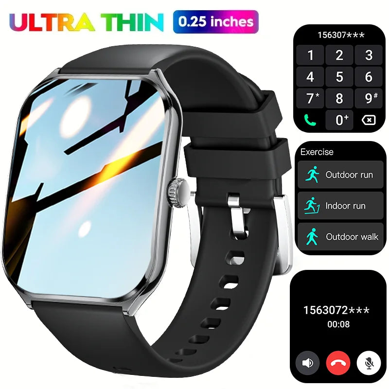 2025 A new smart watch, 1.96-inch sports watch, IP67 waterproof, 110+ sports mode, fitness activity tracker, ultra-thin watch. - Uknowucme