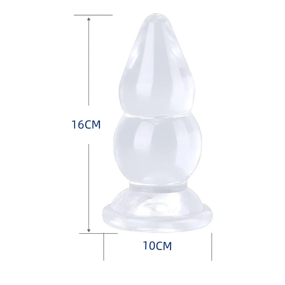 TPE Gourd Modeling Anal Plugs Masturbardor Masculino Soft Big Anal Dildos Erotic Male And Female Masturbation Adult Sexy Toys
