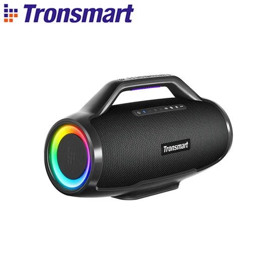 Tronsmart Bang Max Speaker 130W Party Speaker with 3 Way Sound System, Sync Up 100+ Speakers, APP Control, Guitar/Mic Input - Uknowucme