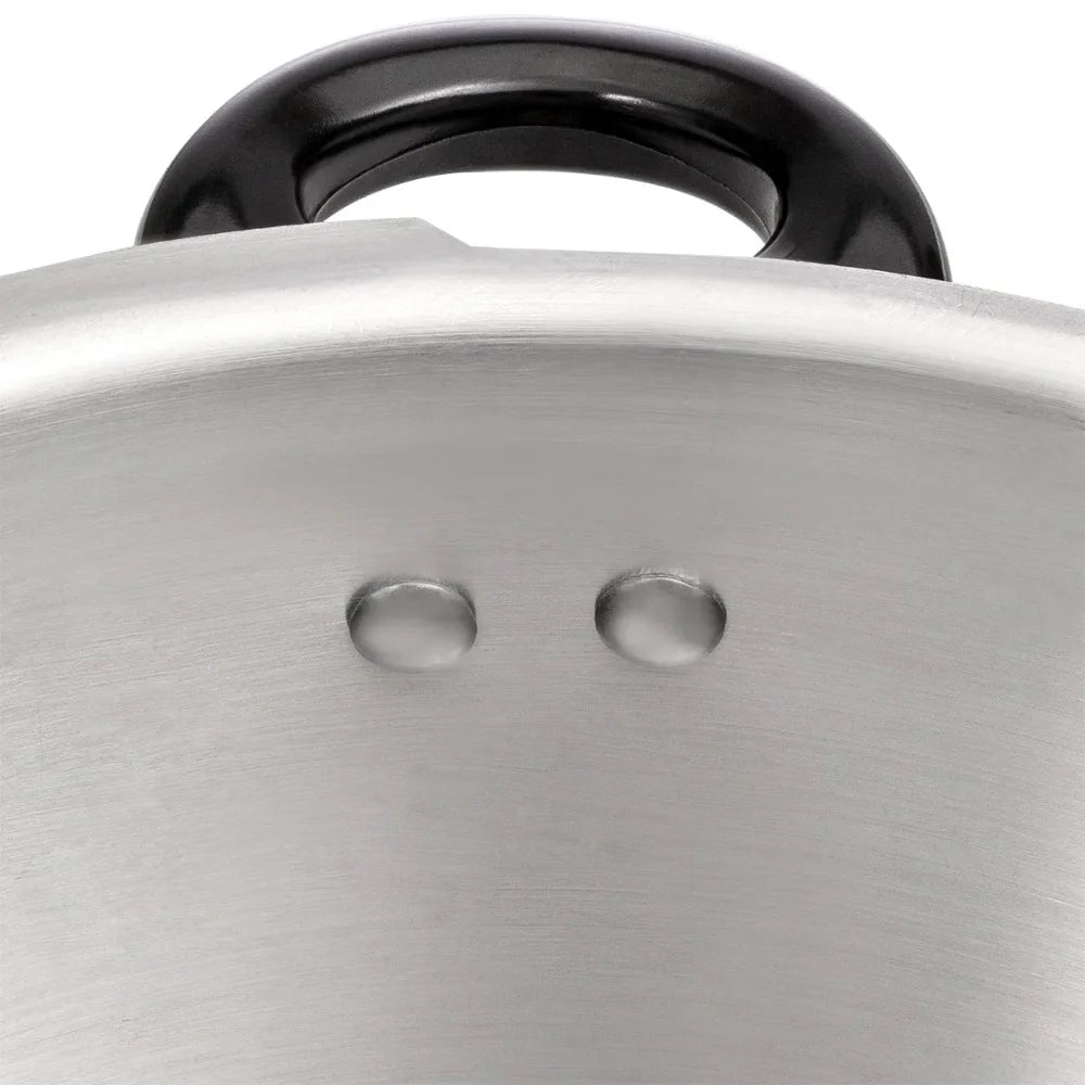 Deluxe 6-Quart Aluminum Pressure Cooker Cookware Fast  Stove Cooking Pressure- - Uknowucme