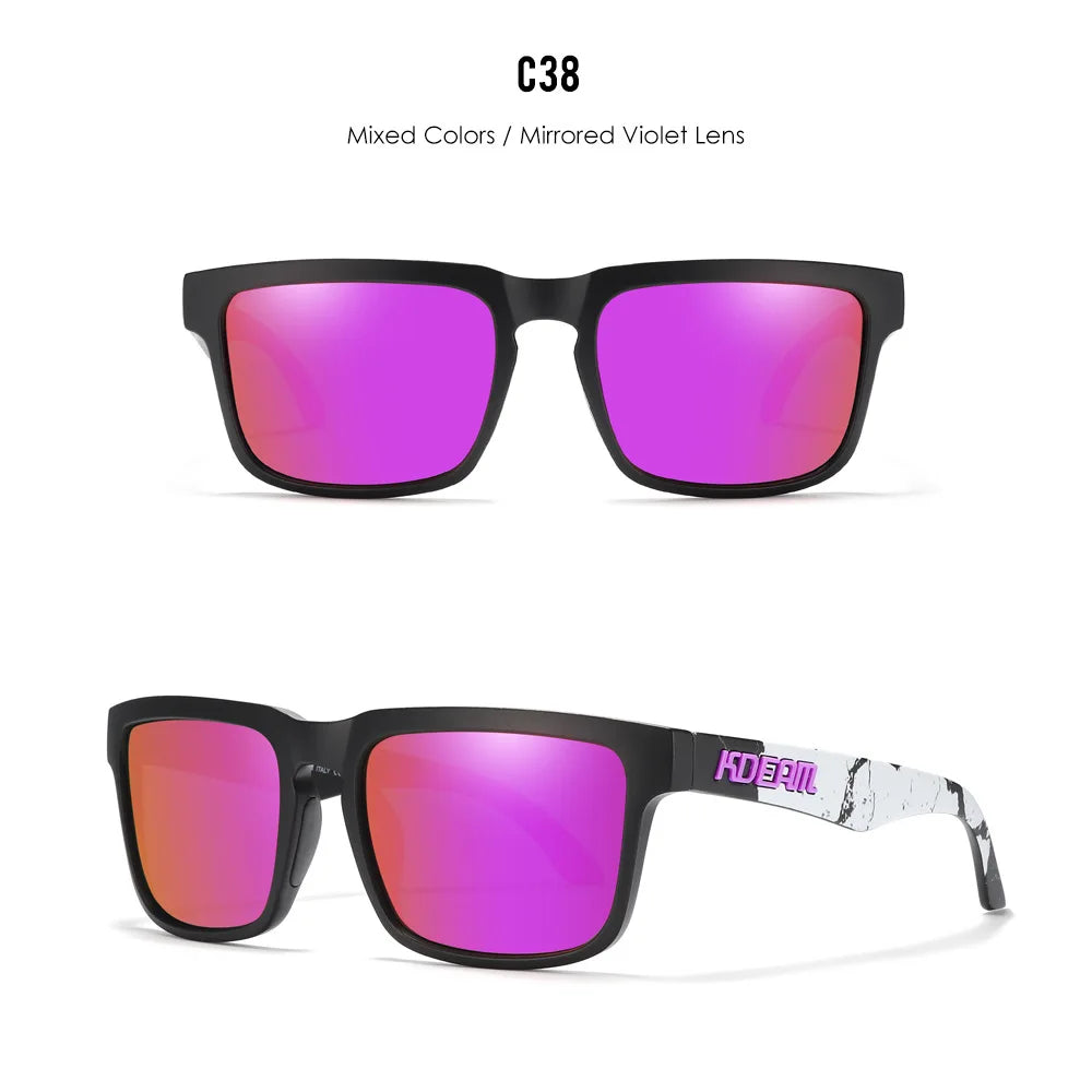 2024 Kdeam High Quality Polarized Sunglasses for Women Men Fashion Unisex Brand Popular Trendy Outdoor Eyewear For Couple - Uknowucme