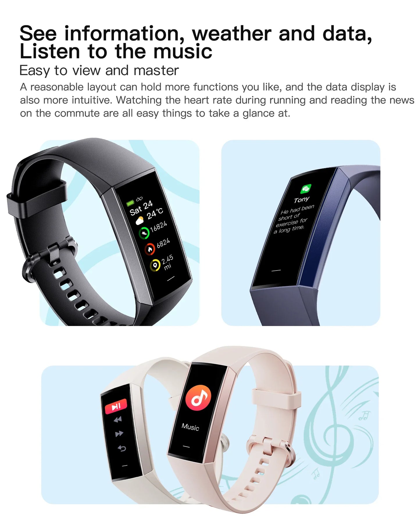 New C80 Smartwatch Support Multiple Language Motion Monitoring Ultra Long Battery Life IP67 Waterproof Health Monitoring Watch