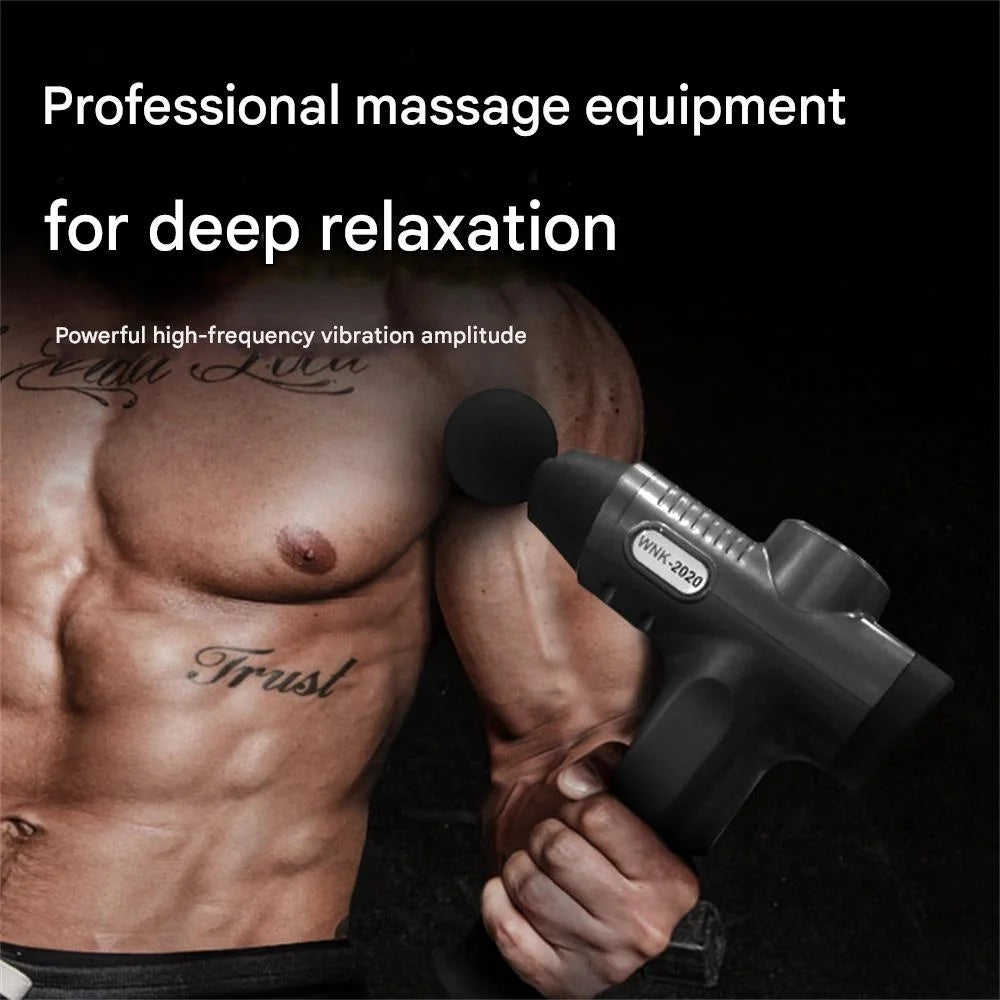 ‌Massage Gun for Yoga Gym Fitness - Muscle Soreness Relief & Deep Recovery