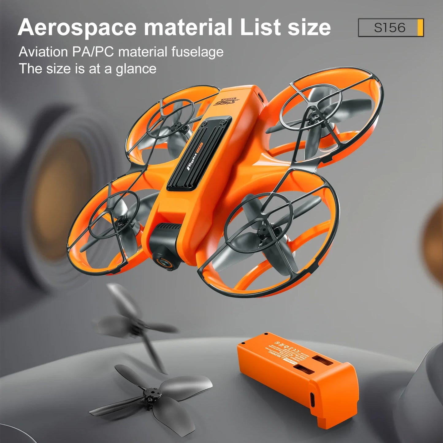 Drone with Camera 4K HD Video Stable Hover 180° Adjustable Lens 3D Flip RC Drones FPV Brushless Optical Flow Quadcopter UAV