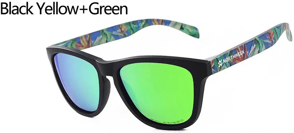 Retro Sunglasses Men Classic Square Sunglasses For Men Northweek Mens Sunglasses Oculos UV400 Fishing Goggles Male - Uknowucme