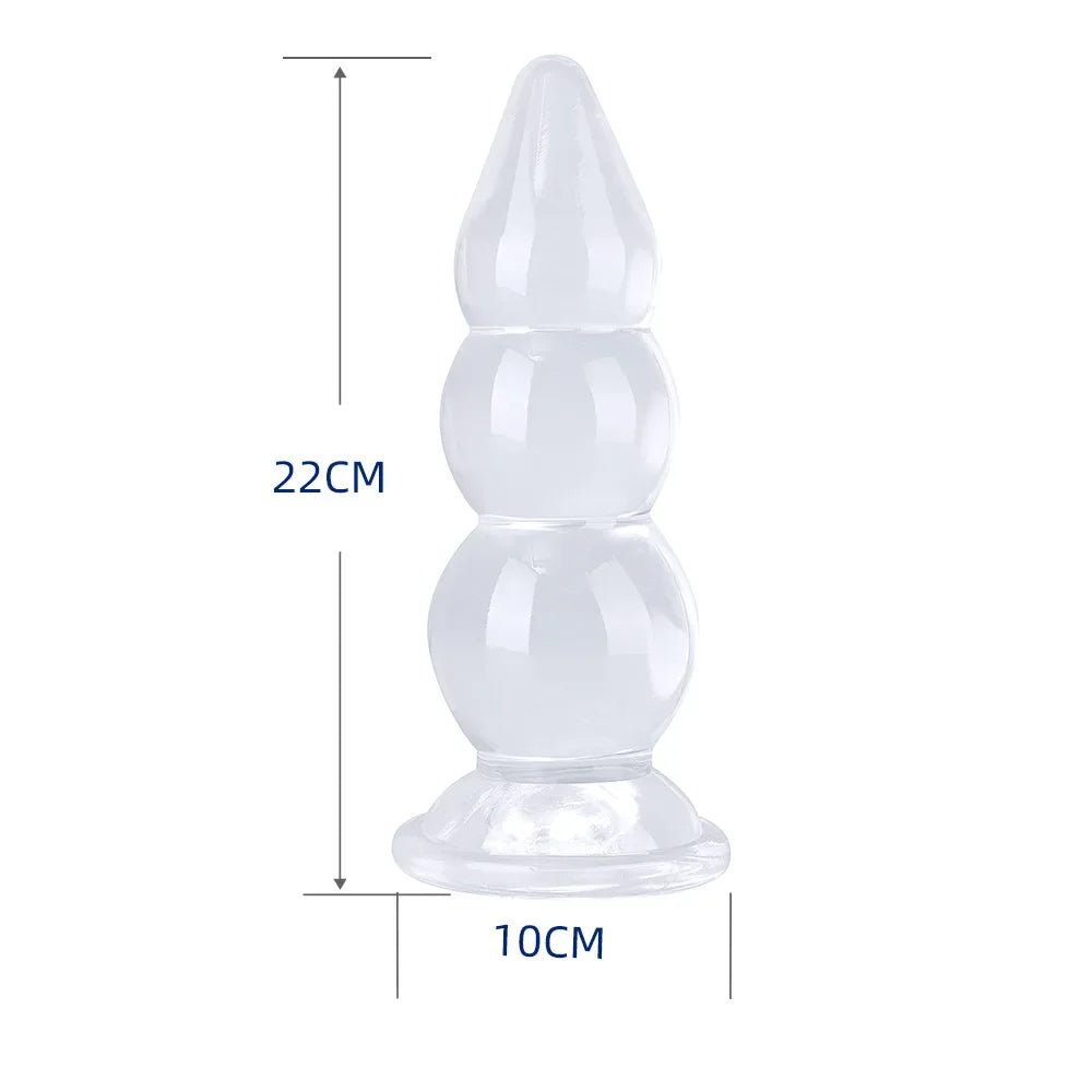 TPE Gourd Modeling Anal Plugs Masturbardor Masculino Soft Big Anal Dildos Erotic Male And Female Masturbation Adult Sexy Toys