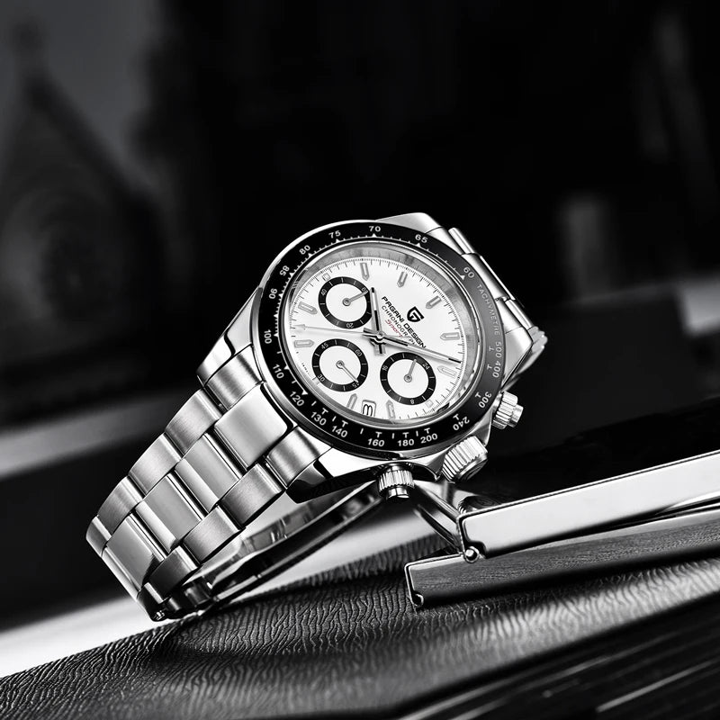 PAGANI DESIGN 2024 New Men's Watches Quartz Business Watch Mens Watches Top Brand Luxury Watch Men Chronograph VK63 Reloj Hombre - Uknowucme