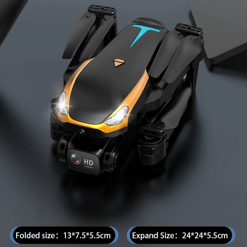 Drone Professinal 8K HD Dual Camera 5G WIFI Wide Angle Optical Flow Localization Brushless Motor RC Quadcopter - Uknowucme