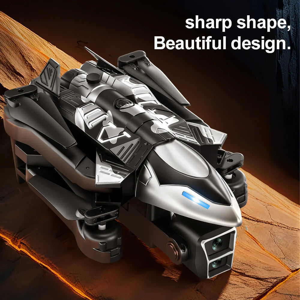 Drone Spray Fighter HD Dual Camera A66 Aerial Photography Drone Obstacle Avoidance Optical Flow with WIFI Signal Headless Mode - Uknowucme