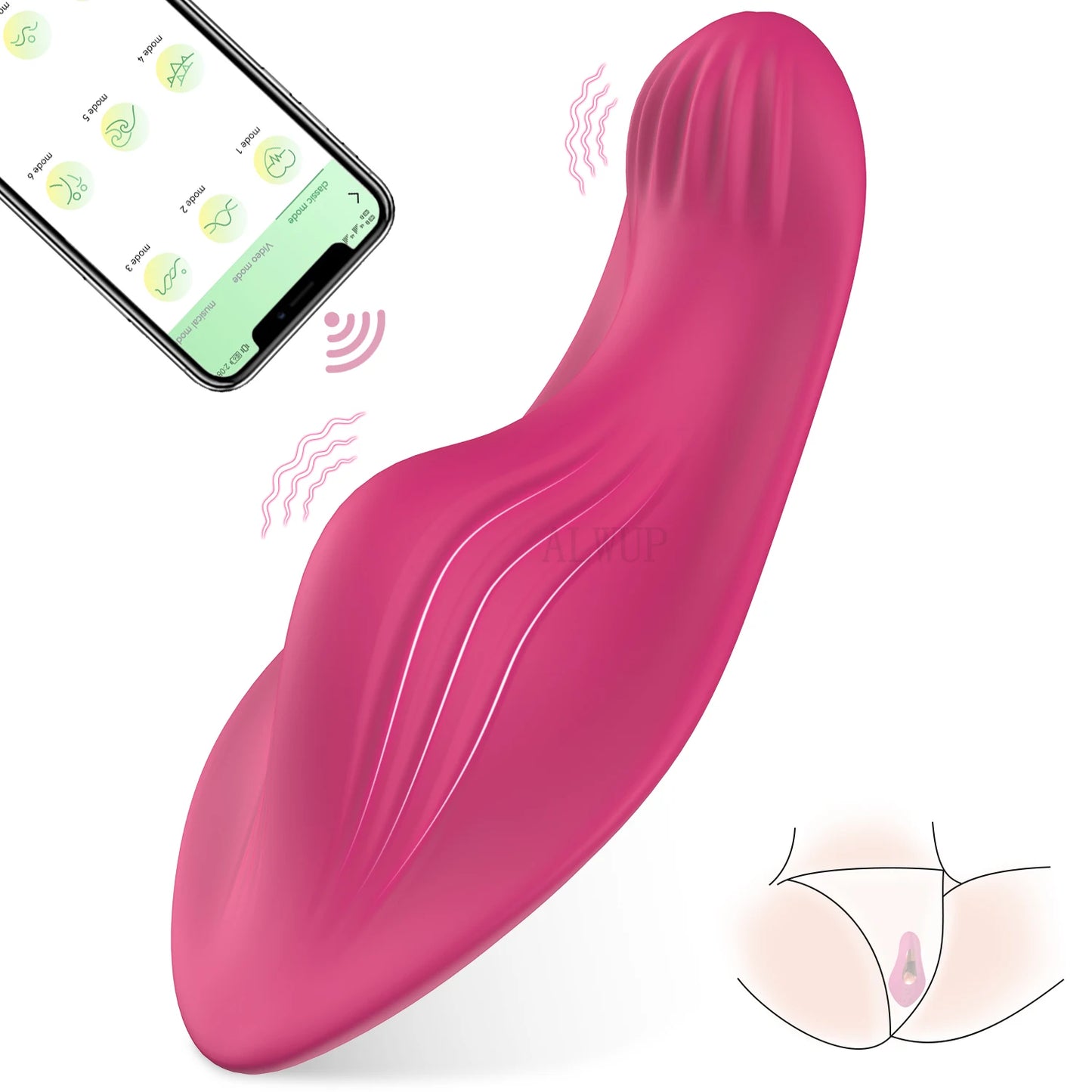 APP Wireless Bluetooth Control Clitoris Vibrator Masturbation Tool Women Couple Vibration Vibrator Stimulator sexy Adult Female