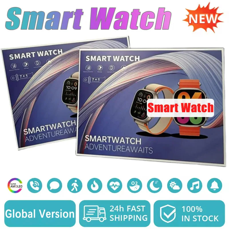 2025 New Smart Watch with Heart Rate Tracker and Sleep Monitor, Dustproof and Waterproof Features for Active Lifestyles - Uknowucme