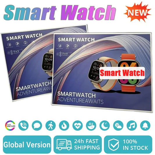 2025 New Smart Watch with Heart Rate Tracker and Sleep Monitor, Dustproof and Waterproof Features for Active Lifestyles - Uknowucme