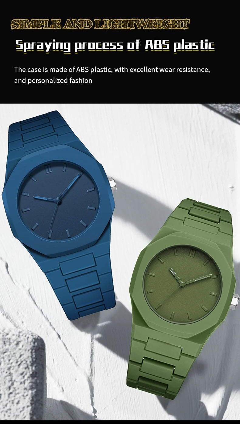 VA VA VOOM Brand Men Creative Watch Fashion Silicone Black Business Style Arabic Digital Creative Military Quartz Sports Watches - Uknowucme
