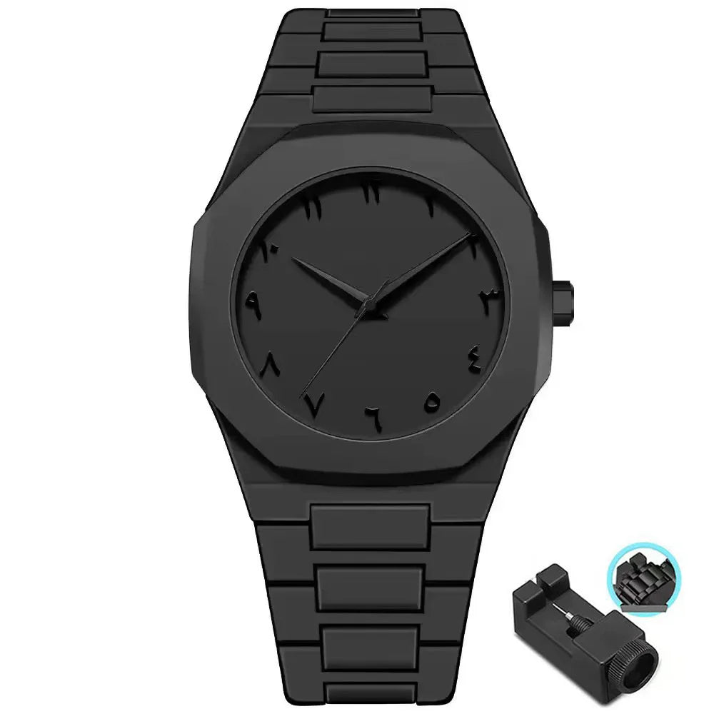 Fashion 2025 Simple Men's Quartz Watch, Casual Business PC Strap, Men's Life Waterproof Watches - Uknowucme
