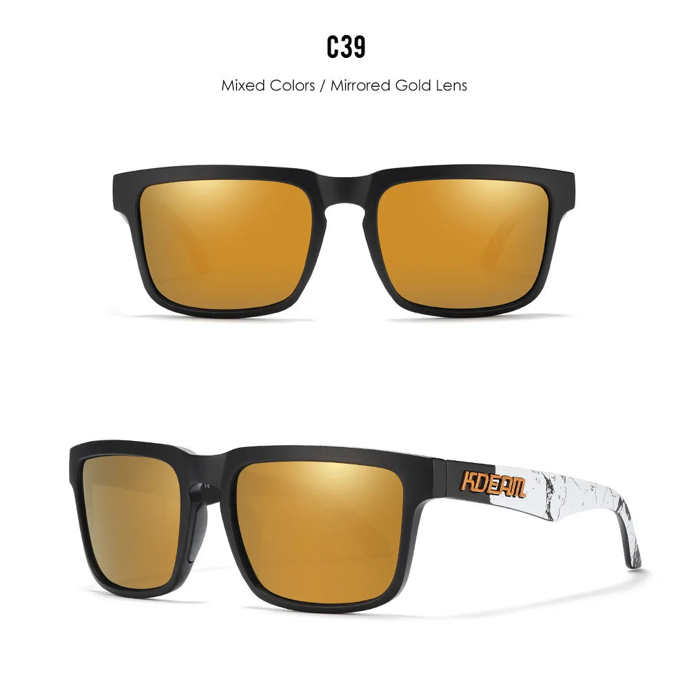 2024 Kdeam High Quality Polarized Sunglasses for Women Men Fashion Unisex Brand Popular Trendy Outdoor Eyewear For Couple - Uknowucme