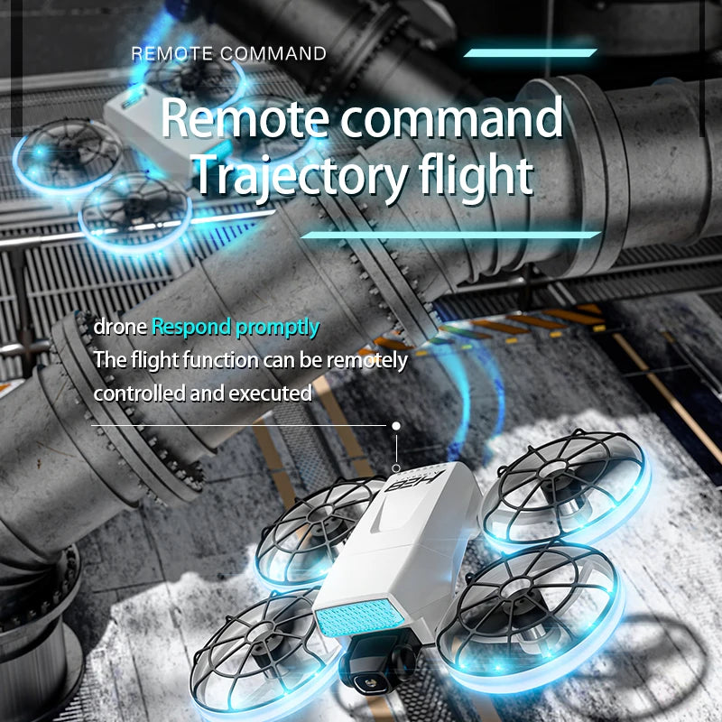 Drone H28 : gyroscope 6 axes pour un vol 360° stable, technologie 2,4 GHz, Automatic facial recognition photo-taking