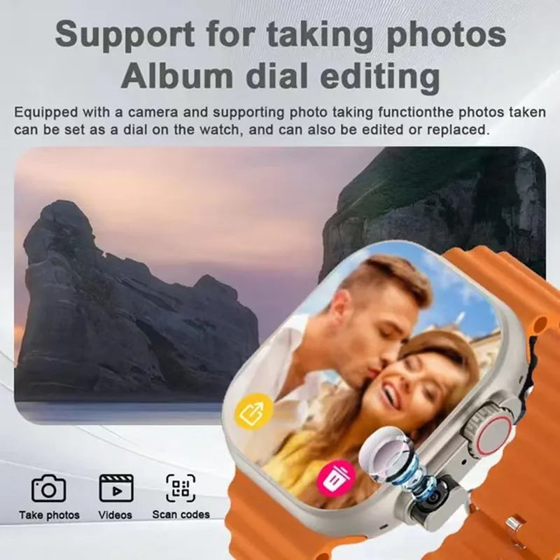 2024 Smartwatch Support SIM Card Cellular Network Sports Mode 4G T83pro Supports APP Bluetooth Connection Earphones Smartwatch - Uknowucme