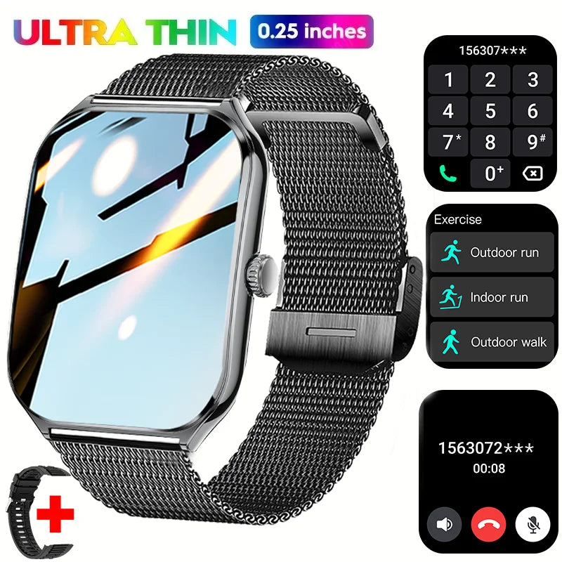 2025 A new smart watch, 1.96-inch sports watch, IP67 waterproof, 110+ sports mode, fitness activity tracker, ultra-thin watch. - Uknowucme