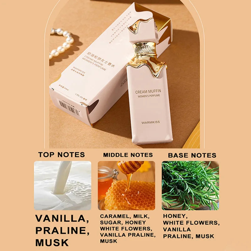 Brand Arabian Women's Perfume Musk Caramel Milk Ambergris Sandalwood Cologne Body Spray Last Fragrance Pheromone Eau De Toilette - Uknowucme