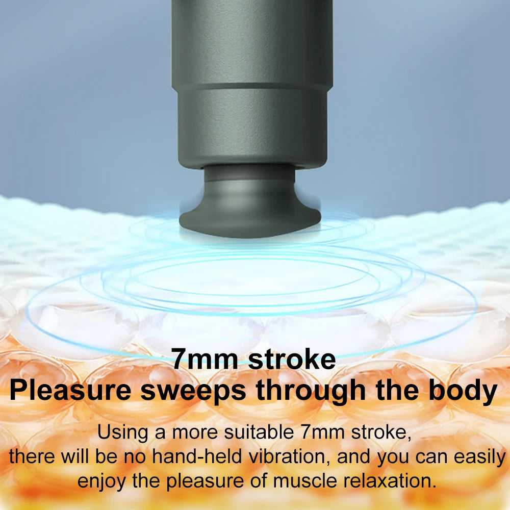Massage Gun Mini Body Professional Fitness Electric Muscle Gun Deep Vibration Massager for Fitness Sport Massage Relaxation