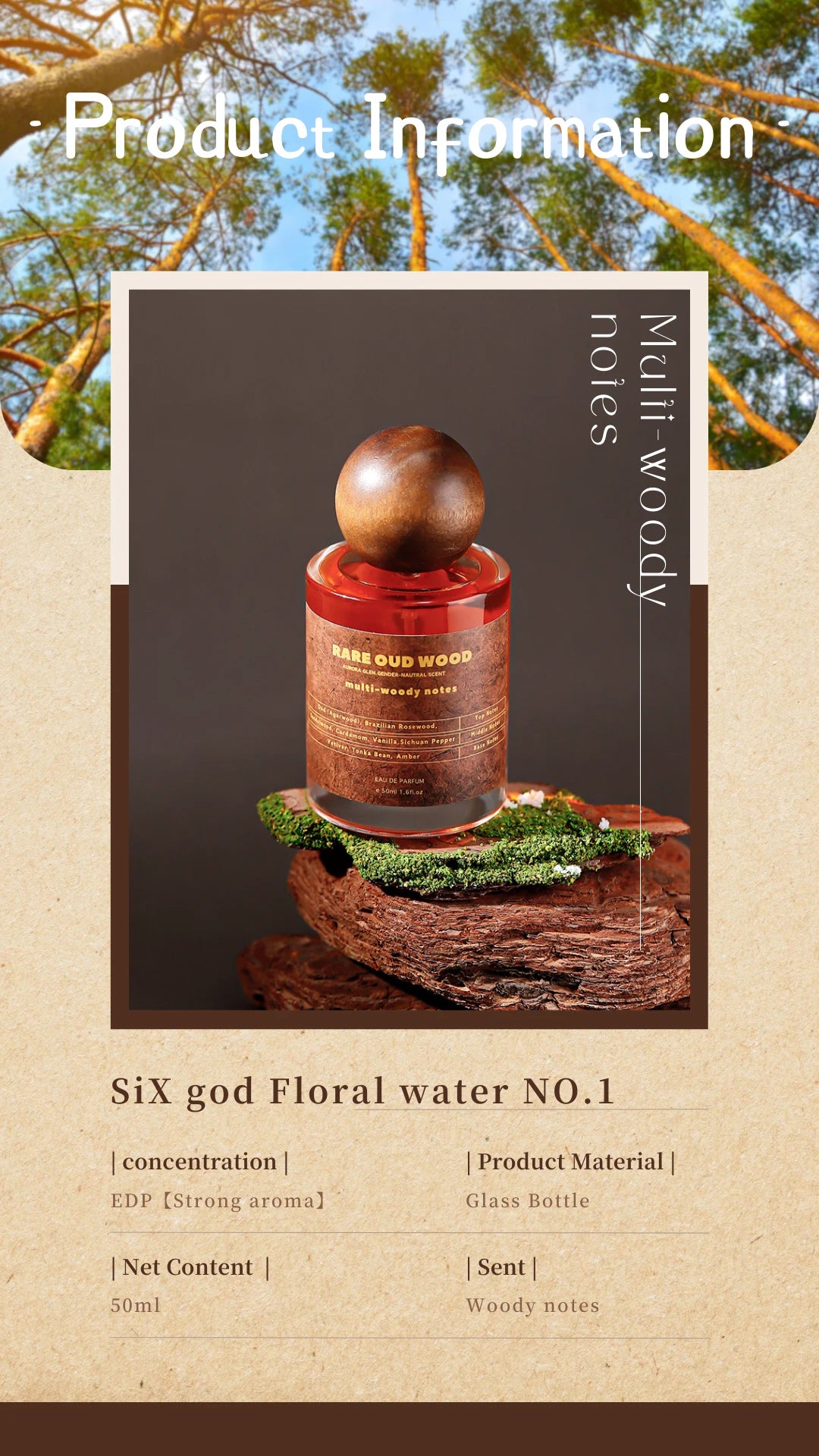 Arabian Oud Perfume perfume unisex luxury woody spicy long lasting Dark Woody Unisex Fragrance - Rare Oud Sichuan Pepper Vetiver - Uknowucme