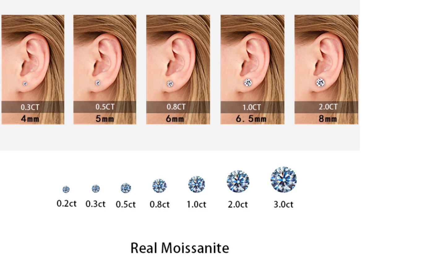 MoisaLuxe Official Store Moissanite Plata Sterling 925 Silver Hand-inlaid Moissanite Four-leaf Hollow Row Diamond Bracelets - Uknowucme