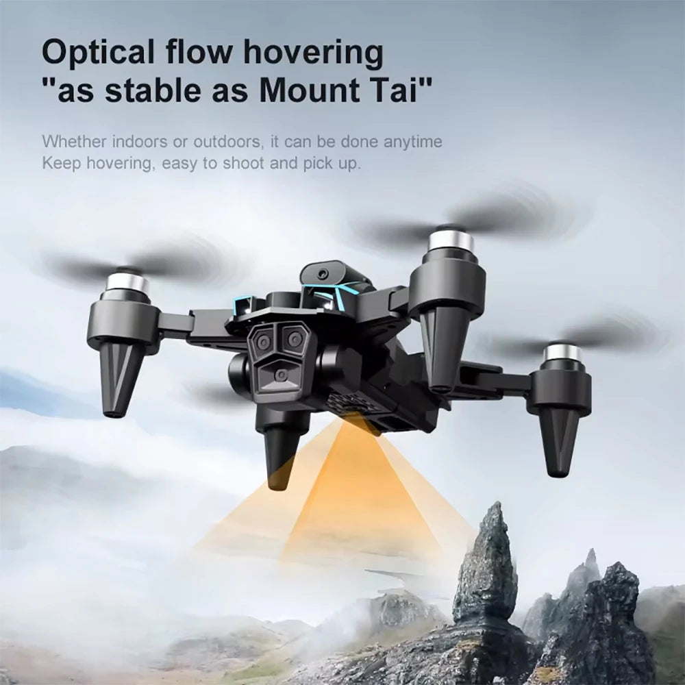 Drone New Upgrade with Screen Remote Control K12 MAX 8K HD Mini Dron Obstacle Avoidance Brushless Aerial UAV FPV Quadcopter Toys