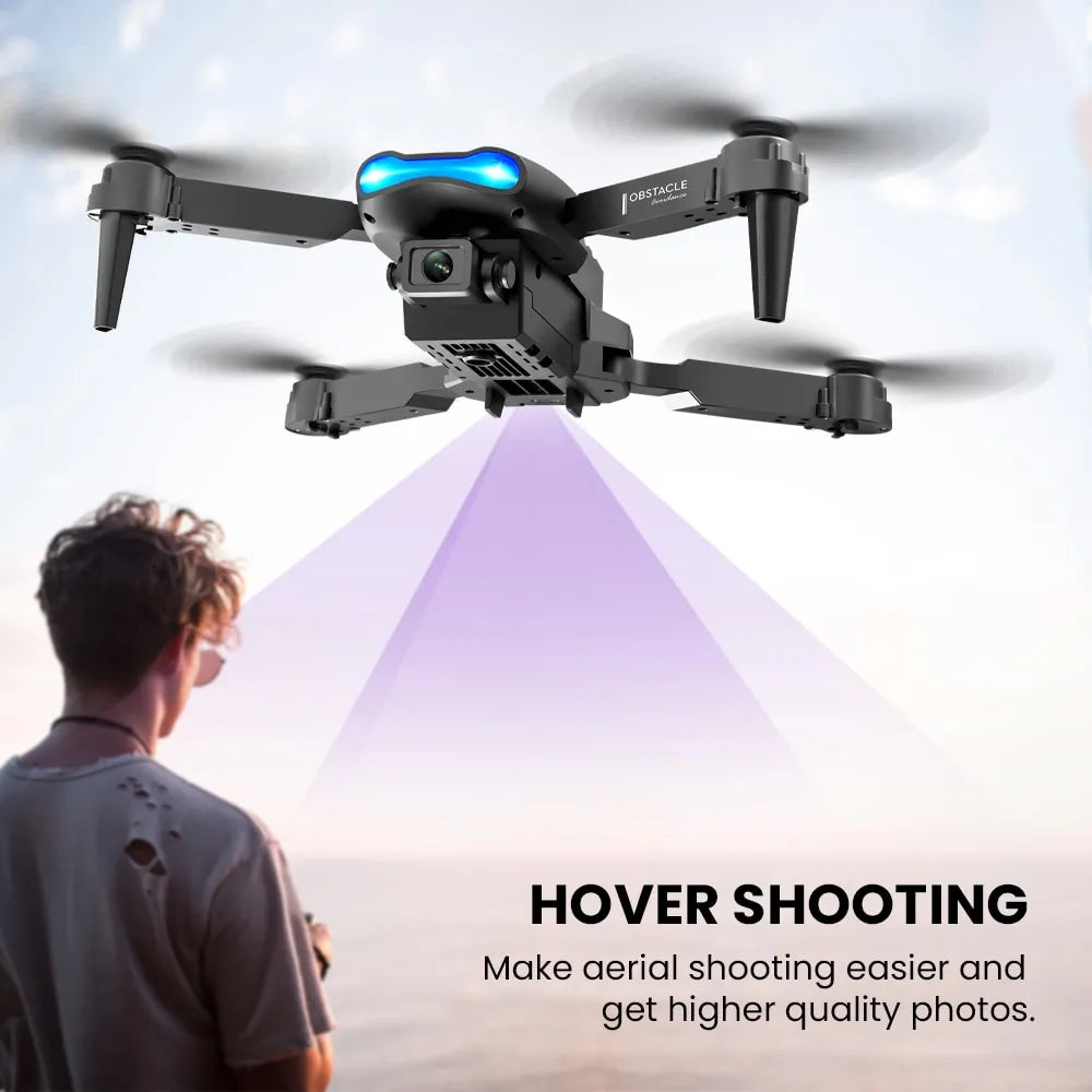 E99 K3 Pro HD 4k Drone Camera High Hold Mode Foldable Mini RC WIFI Aerial Photography Quadcopter Toys Helicopter - Uknowucme