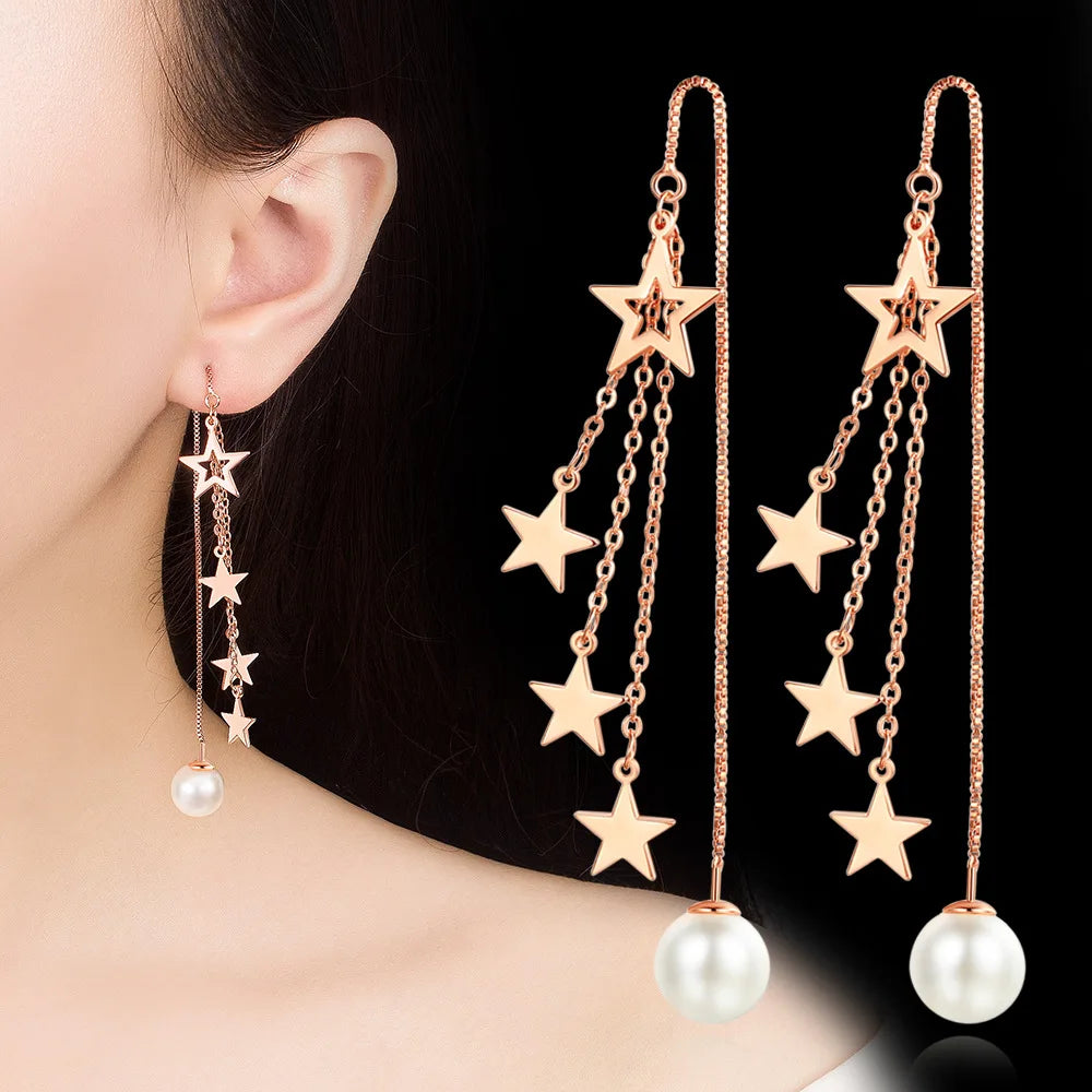NEW S925 Sterling Silver Color Simple Round Bling CZ Zircon Stone Stud Earrings Fashion Jewelry Korean Earrings for Women Girl - Uknowucme