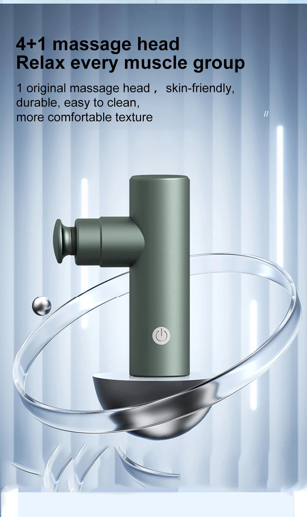 Massage Gun Mini Body Professional Fitness Electric Muscle Gun Deep Vibration Massager for Fitness Sport Massage Relaxation