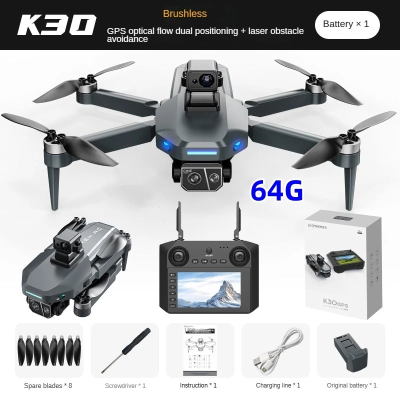 Drone 8K 5G GPS Professional HD Aerial Photography Dual-Camera Omnidirectional Obstacle Avoidance Drone Original