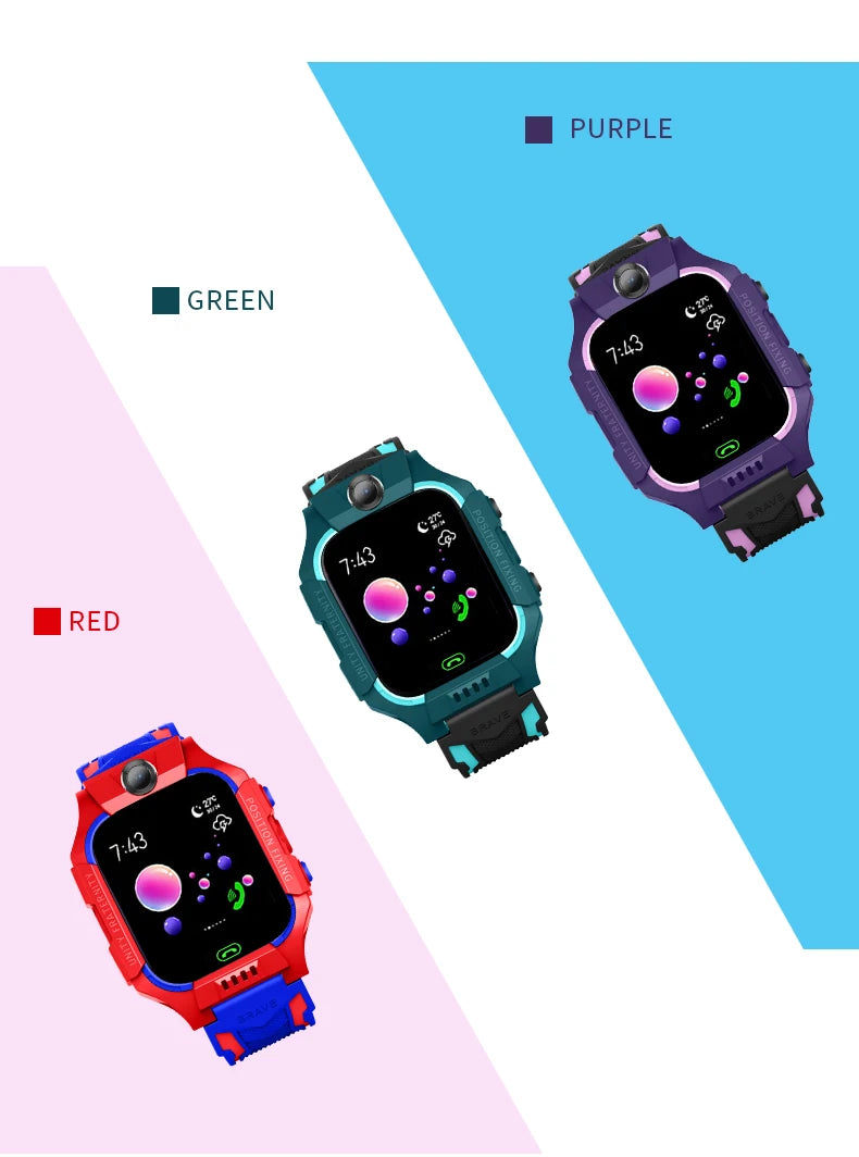 Children's Smart Watch Girl Boy-Smart Watch Children's Watch Age 4-12 Years Old, Intelligence Learning Game Camera Micro Chat Al - Uknowucme