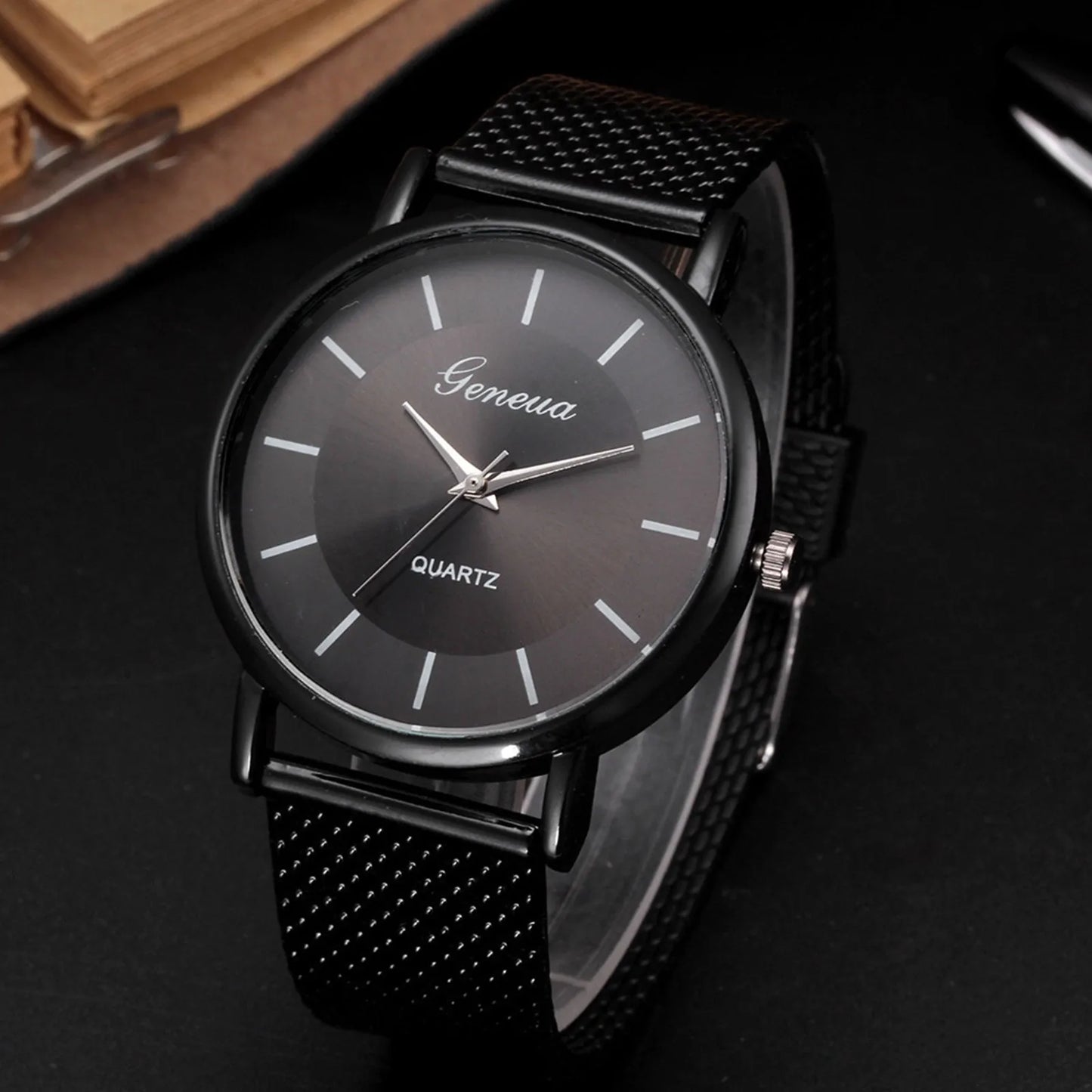 Men's Wristwatch Quartz Steel Stainless Number Women Wrist Watches Men's Watch Fashion Quartz Wristwatches Watches For Men