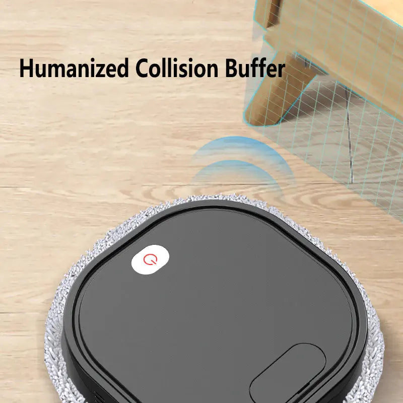 2024 New 3 in 1 Dry and Wet Sweep and Mop Robot Vacuum Cleaner Rechargeable Smart Mopping Robot Spray Cleaner Home Mopping Robot