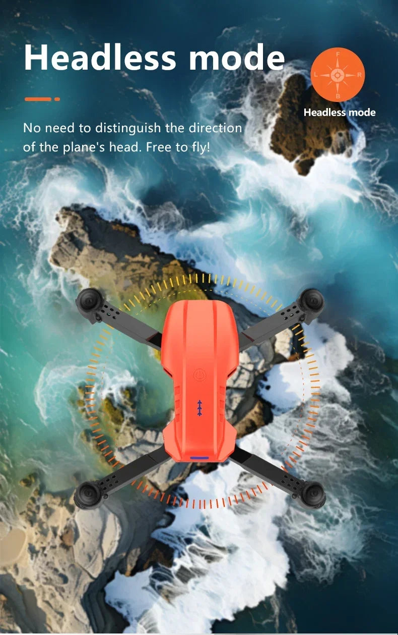 2024 E99Pro RC Drone 4K Professinal With 1080P Wide Angle HD Camera Foldable Helicopter WIFI FPV Height Hold Gift Toy - Uknowucme
