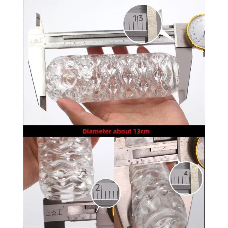 Masturbation Cup for Men Penis Massage Pussy Blowjob Toy Sexy Pocket Vagina Adult Goods 18+ Soft Male Exercise