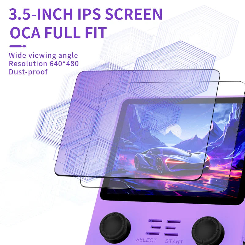 POWKIDDY RGB20S Retro Open Source System RK3326 Video Handheld Game Console 3.5 Inch 640*480 IPS Screen Gaming Children's Gifts