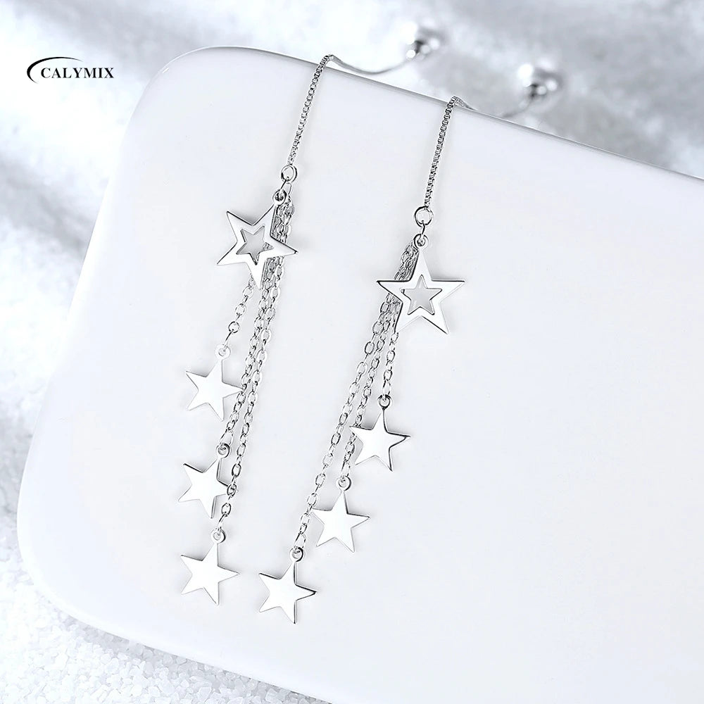 NEW S925 Sterling Silver Color Simple Round Bling CZ Zircon Stone Stud Earrings Fashion Jewelry Korean Earrings for Women Girl - Uknowucme