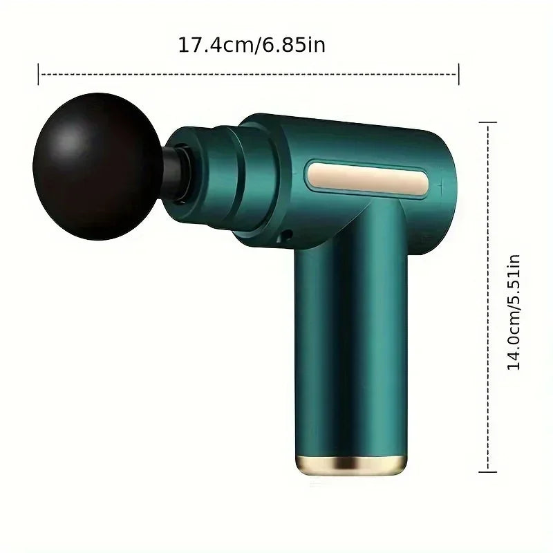 Adjustable Speed Massage Gun for Deep Muscle Recovery,  Handheld Fitness Tool That Uses A Massager To Relieve Pain and Relax - Uknowucme