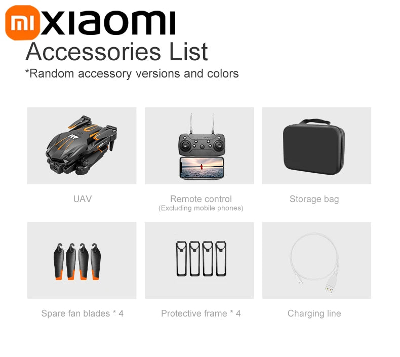 Xiaomi D88 Drone 8K Aerial HD Dual Camera Photography Intelligent Obstacle Avoidance Brushless Motor 5G WIFI GPS Return VR Drone