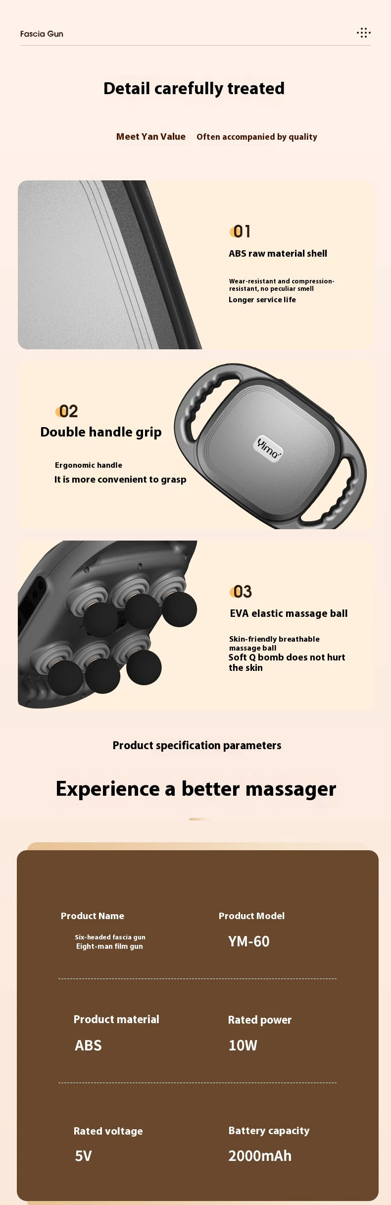 Muscle Massge Gun for Athletes,Handheld Back Massager，Handheld Deep Tissue Percussion Massager Gun for Neck,Back,Leg
