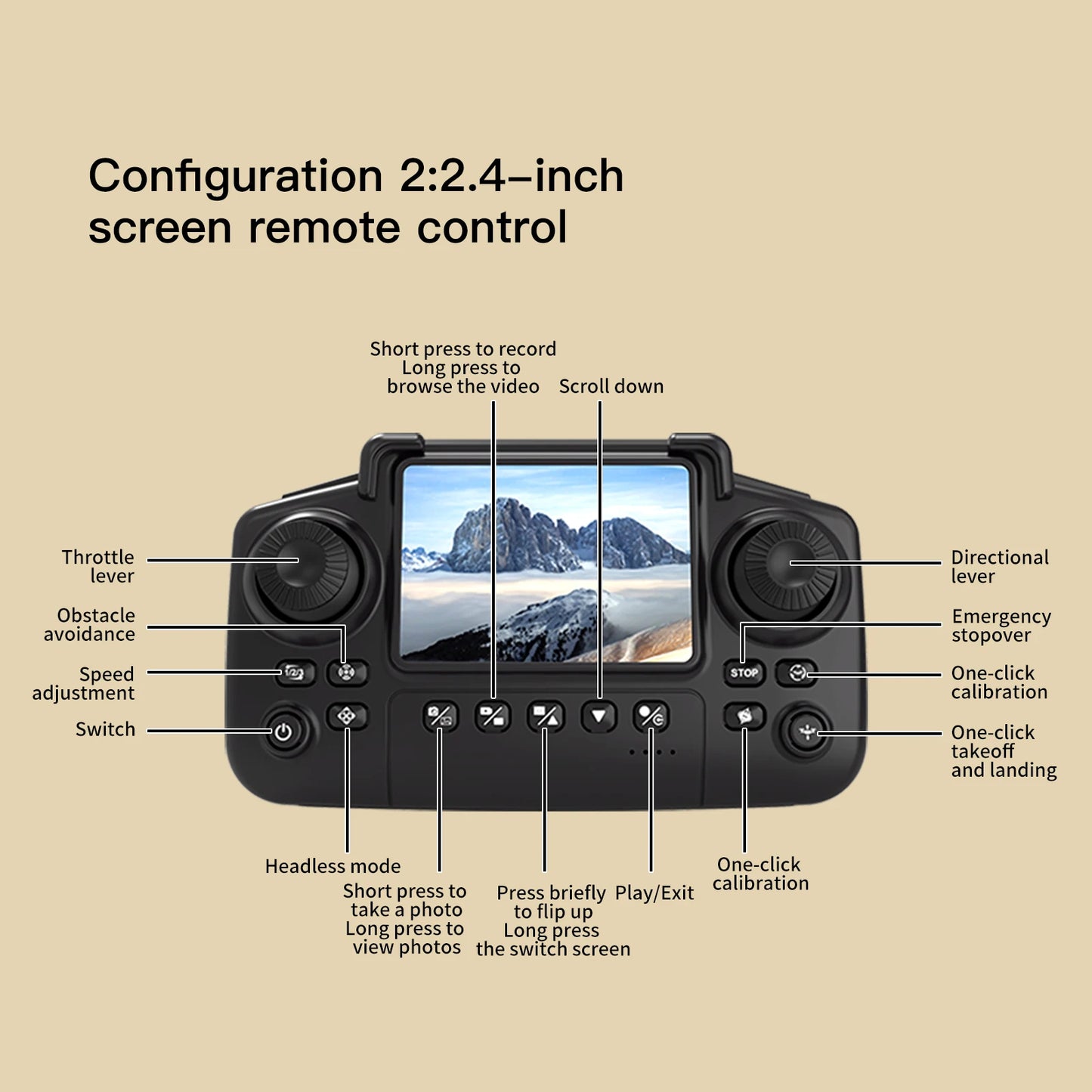 Drone Professional 8K Camera with 5G WiFi FPV UAV Screen YL3 Remote Control and Obstacle Avoidance Quadcopter 2025