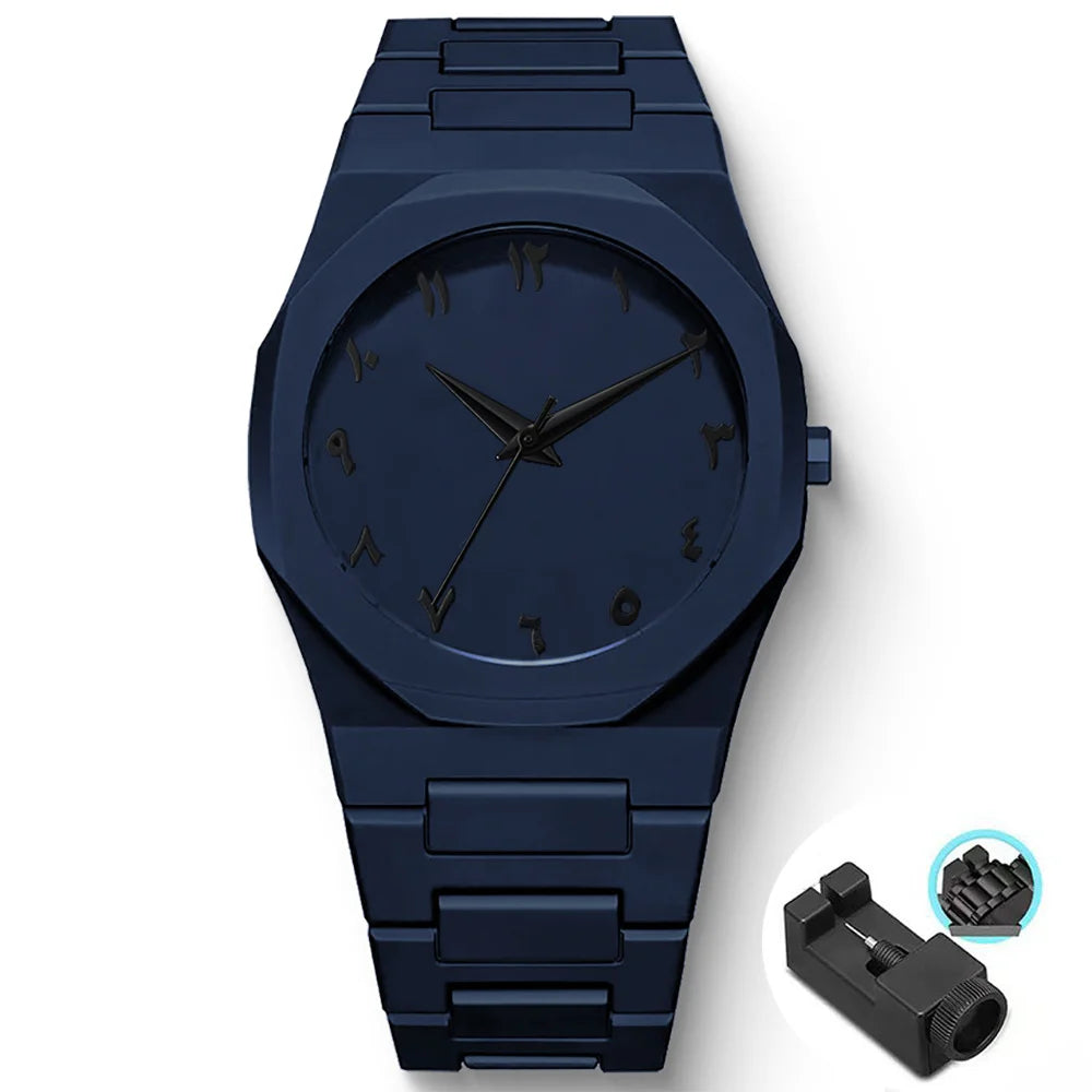 Fashion 2025 Simple Men's Quartz Watch, Casual Business PC Strap, Men's Life Waterproof Watches - Uknowucme