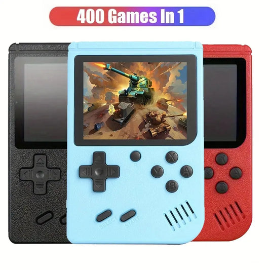 2.4 Inch LCD Screen Retro Video Game Console Built-in 400 In Handheld Portable Pocket Mini Game Console Christmas Gift Christmas - Uknowucme